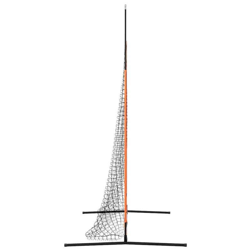 Beisbolo treniruočių tinklas Juoda 250 x 106,5 x 210 cm