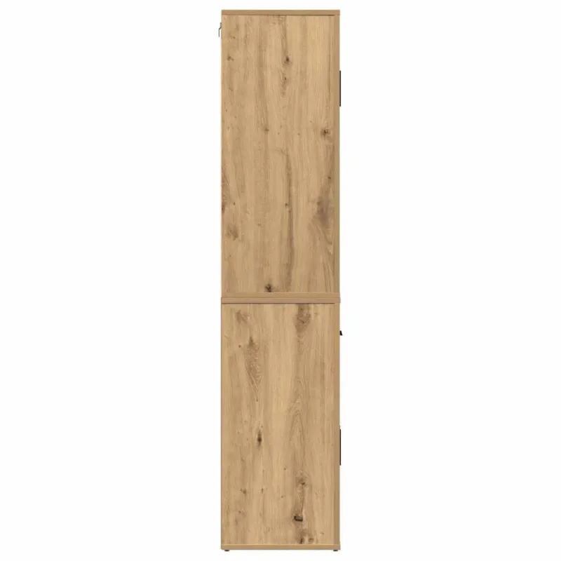Highboardas artisano ąžuolo 80 x 33 x 150 cm Apdirbta mediena
