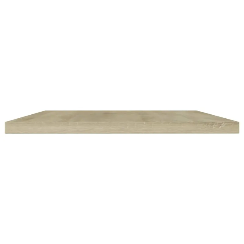 Knygų lentynos plokštės, 4vnt., ąžuolo, 100x20x1,5cm, MDP