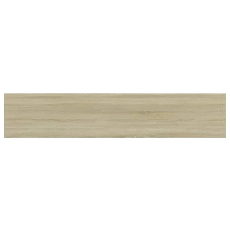 Knygų lentynos plokštės, 4vnt., ąžuolo, 100x20x1,5cm, MDP