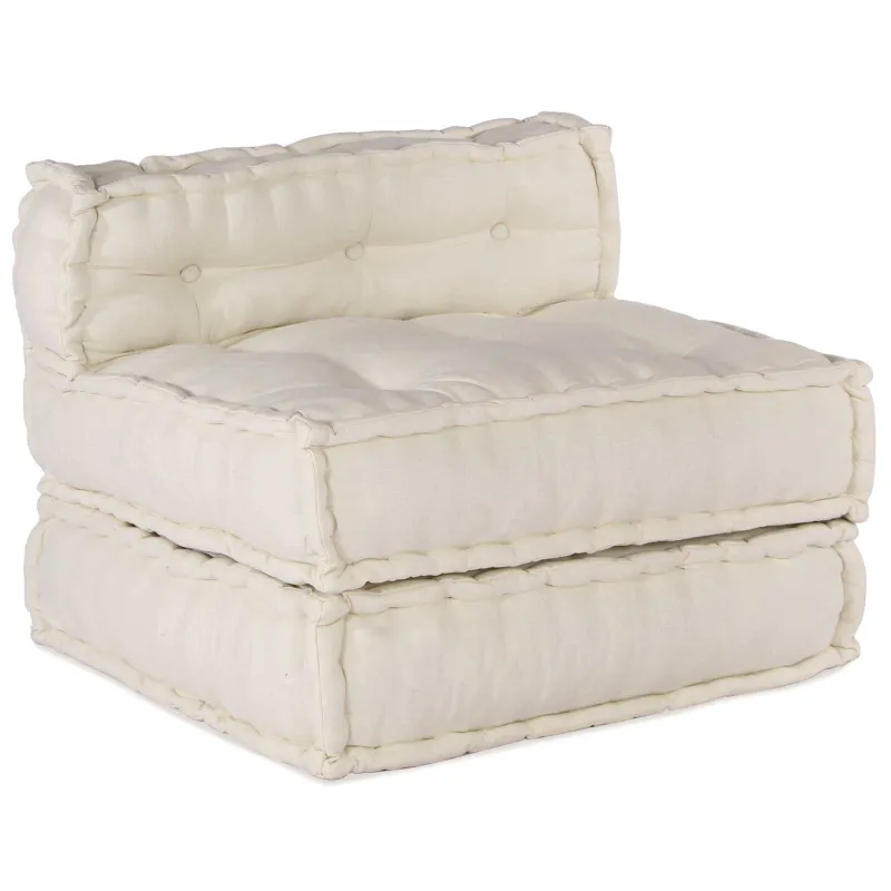 Modulinė sofa 4 pcs Kreminė Audinys