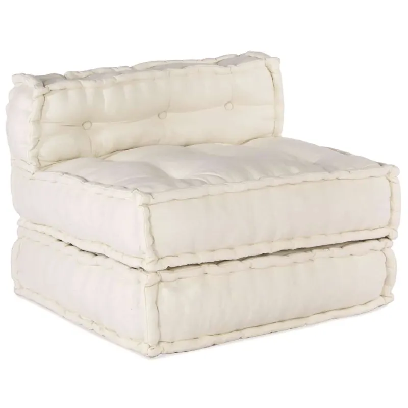 Modulinė sofa 4 pcs Kreminė Audinys
