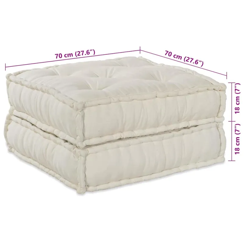 Modulinė sofa 4 pcs Kreminė Audinys