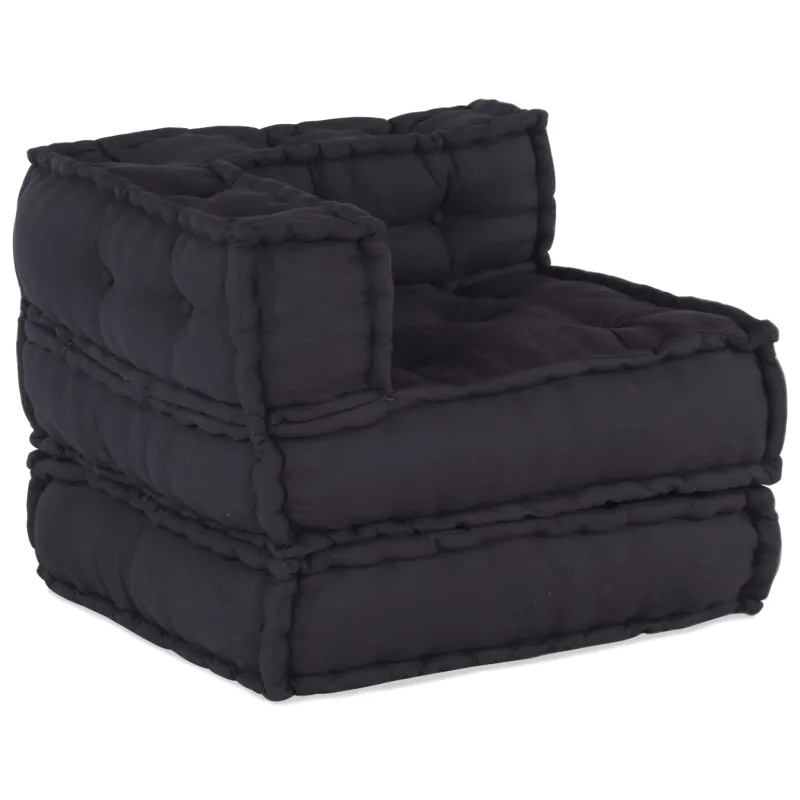 Modulinė sofa 4 pcs Antracito Audinys