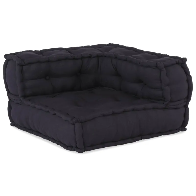 Modulinė sofa 4 pcs Antracito Audinys