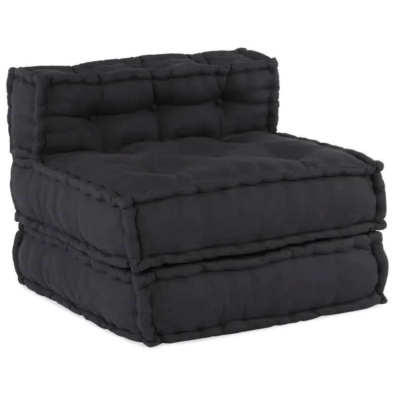 Modulinė sofa 4 pcs Antracito Audinys