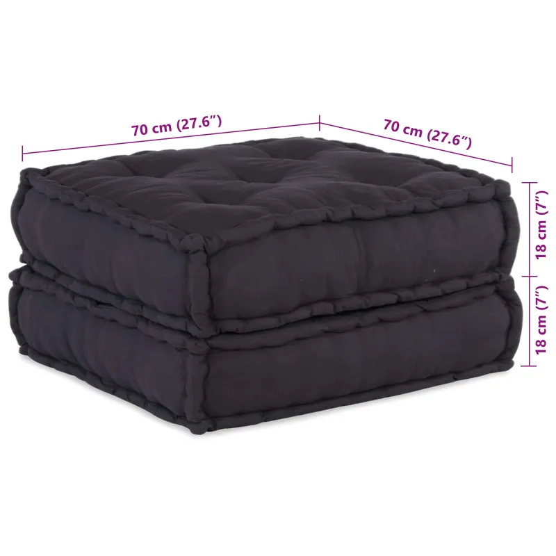 Modulinė sofa 4 pcs Antracito Audinys