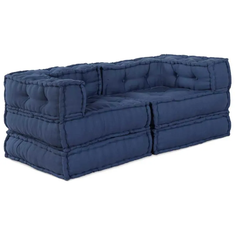 Modulinė sofa 2 pcs Indigo 140 x 70 x 56 cm Audinys