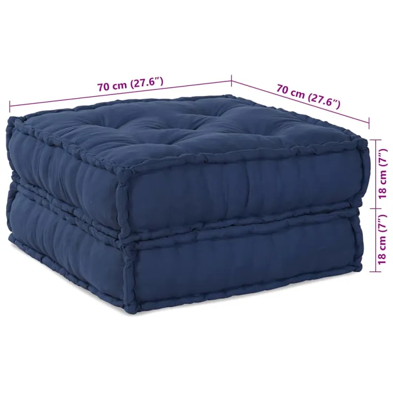 Modulinė sofa 2 pcs Indigo 140 x 70 x 36 cm Audinys
