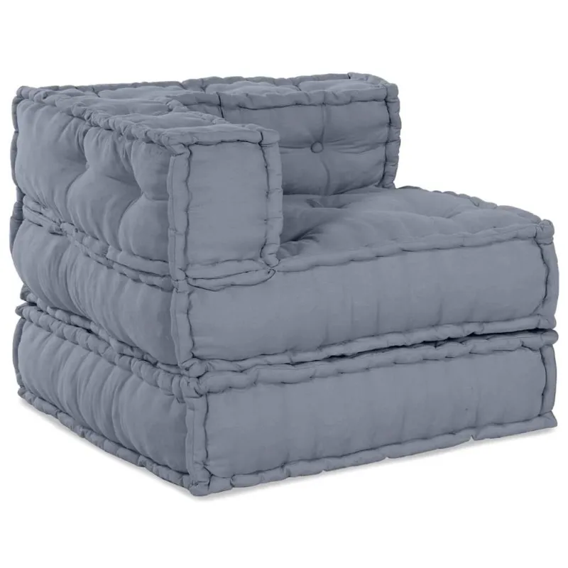Modulinė sofa 3 pcs Pilka Audinys
