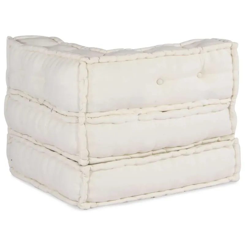 Modulinė sofa, kreminės spalvos, 70x70x54 cm, audinys