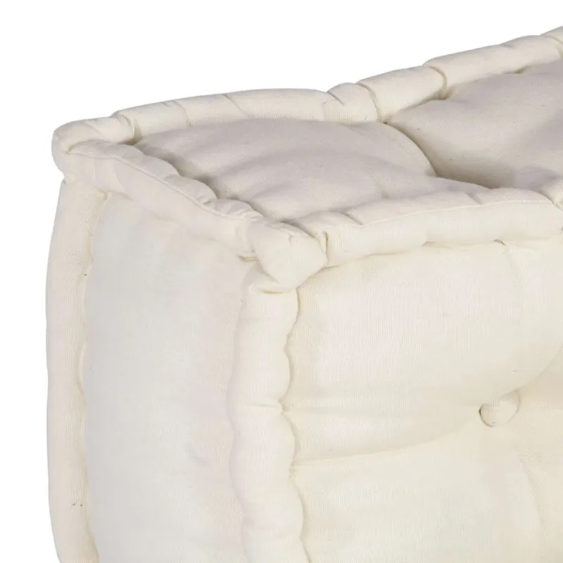 Modulinė sofa, kreminės spalvos, 70x70x54 cm, audinys