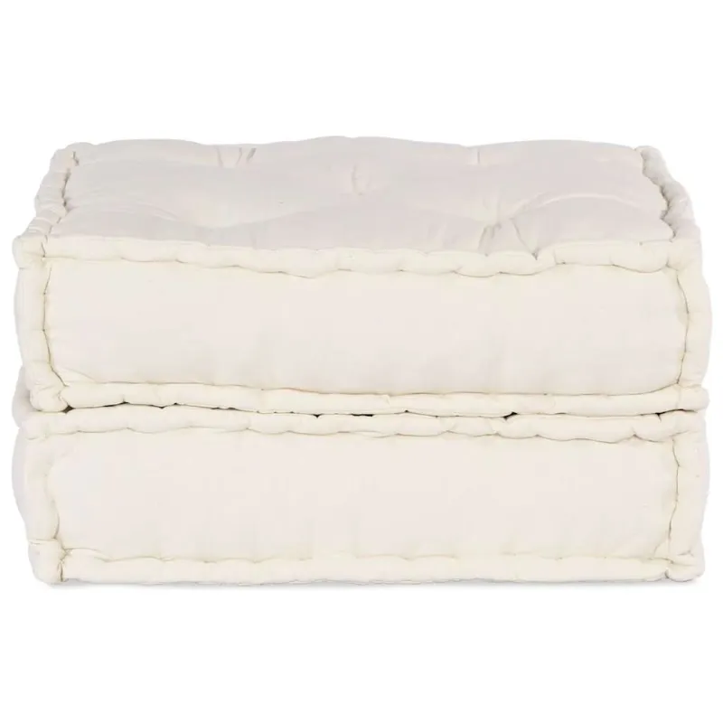 Modulinė sofa, kreminės spalvos, 70x70x36 cm, audinys
