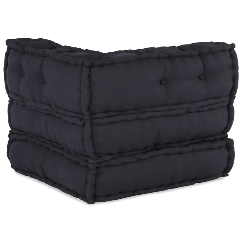 Modulinė sofa, antracito spalvos, 70x70x54 cm, audinys