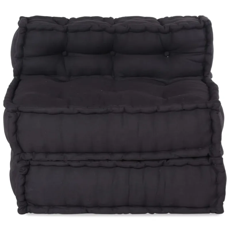 Modulinė sofa, antracito spalvos, 70x70x54 cm, audinys