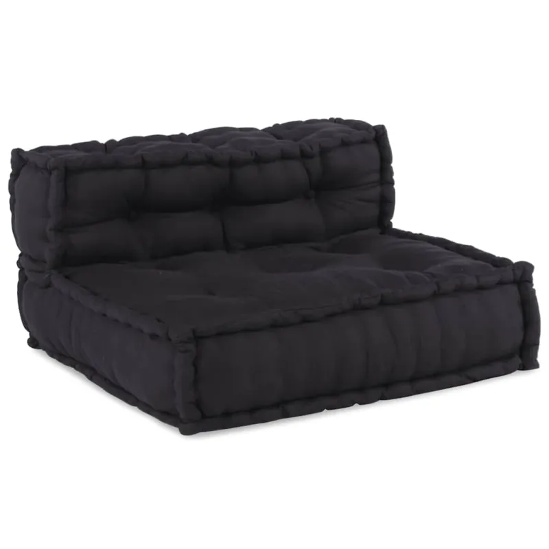 Modulinė sofa, antracito spalvos, 70x70x54 cm, audinys