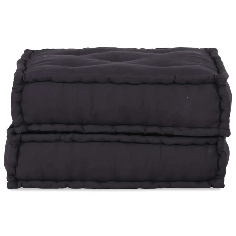 Modulinė sofa, antracito spalvos, 70x70x36 cm, audinys