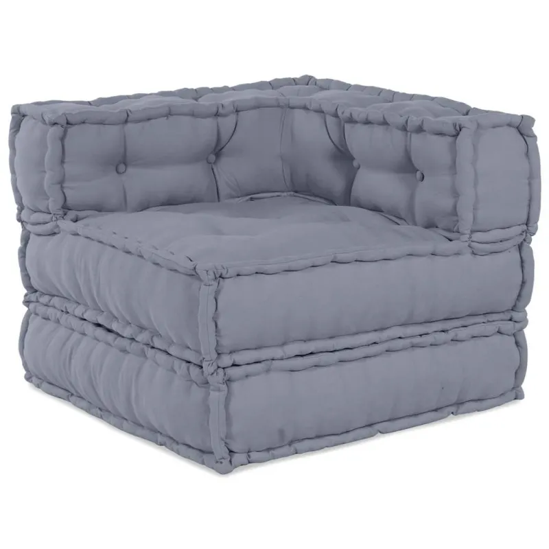 Modulinė sofa Pilka 70 x 70 x 56 cm Audinys