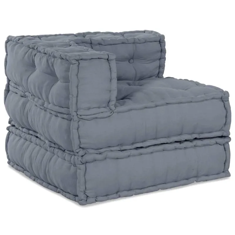 Modulinė sofa Pilka 70 x 70 x 56 cm Audinys
