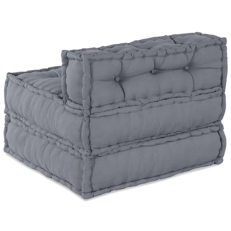 Modulinė sofa Pilka 70 x 70 x 56 cm Audinys