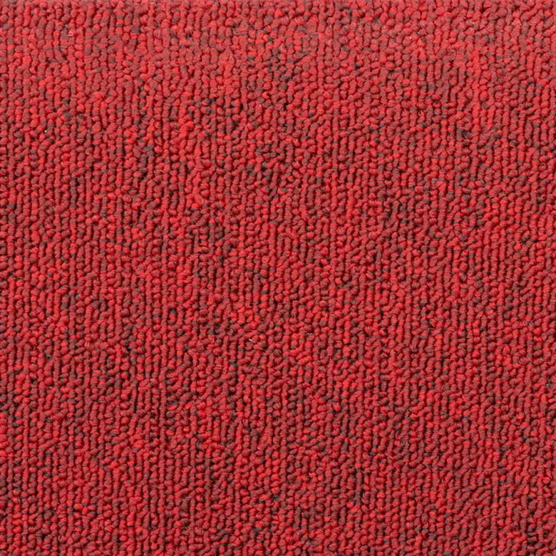 Laiptų kilimėliai, 10 vnt., 65x24x4 cm, raudonos spalvos, pusapvaliai, dideli