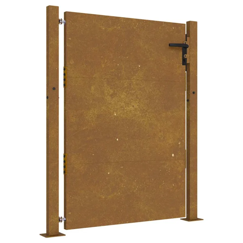 Sodo vartai, 100x150 cm, Corten plienas