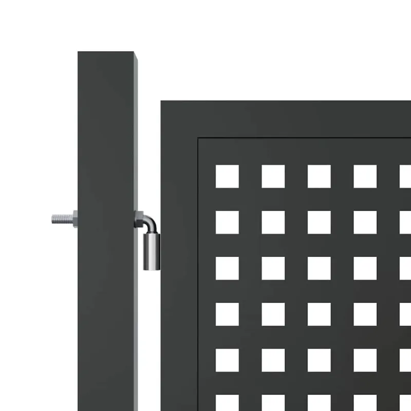 Sodo vartai, antracito spalvos, 400x125 cm, plienas