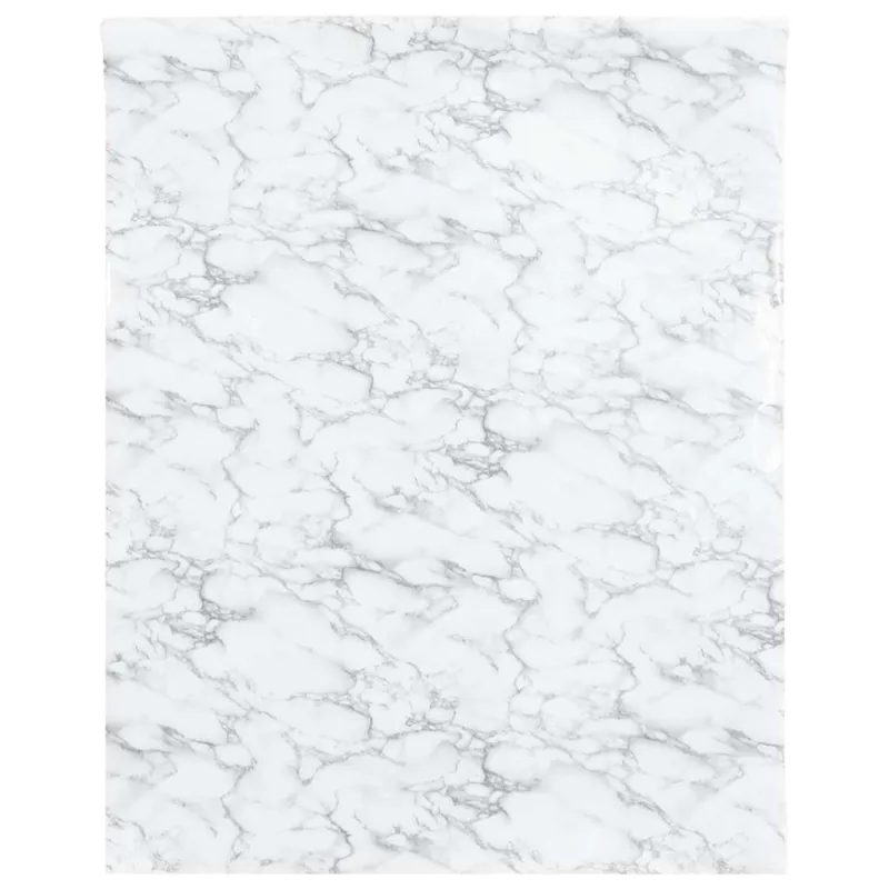 Baldų lipdukas, marmuro baltas, 90x500cm, PVC, lipnus