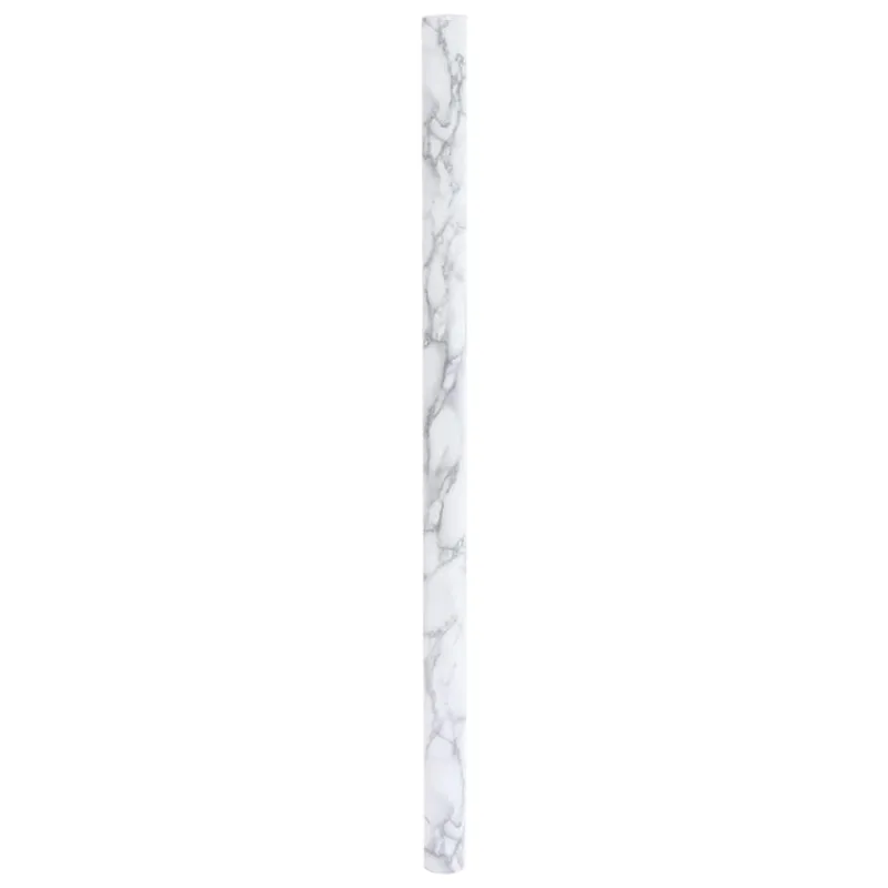 Baldų lipdukas, marmuro baltas, 90x500cm, PVC, lipnus