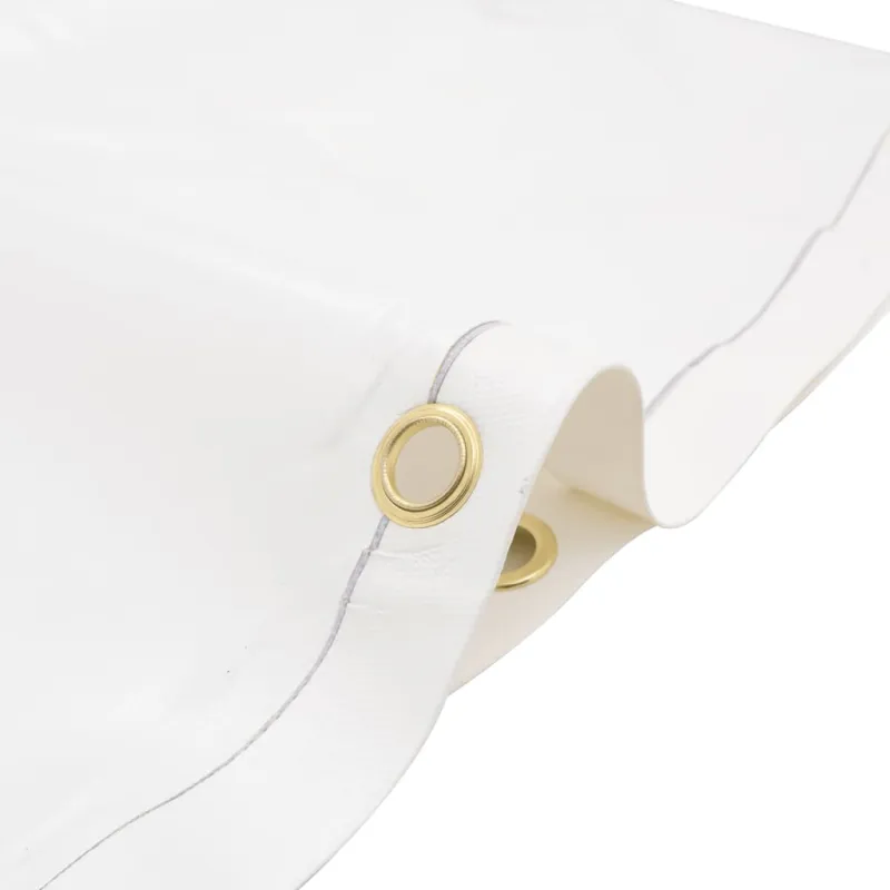 Tentas, baltos spalvos, 5x7m, 650g/m²
