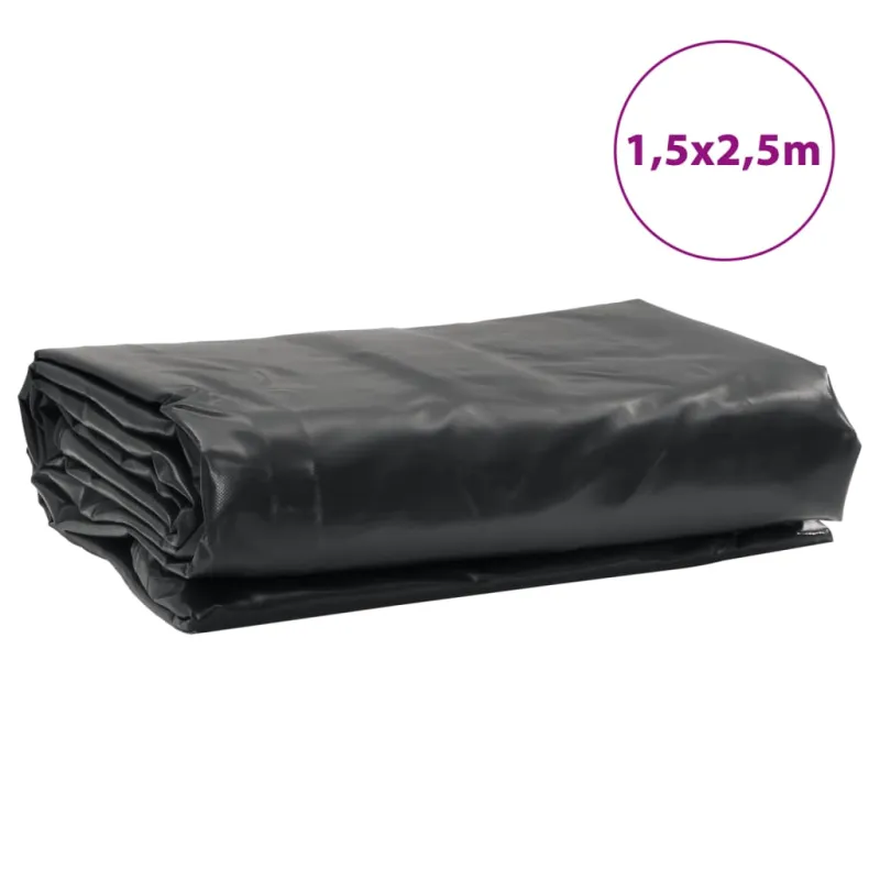 Tentas, antracito spalvos, 1,5x2,5m, 650g/m²