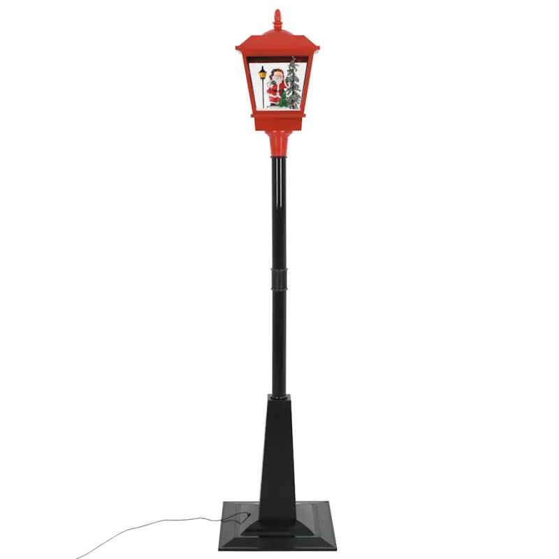 Kalėdinis gatvės šviestuvas su Kalėdų seneliu, 180 cm, LED