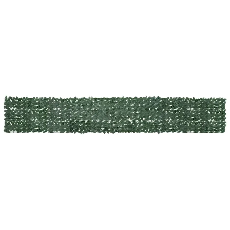 Balkono pertvara, 500x75cm, su tamsiai žaliais lapais