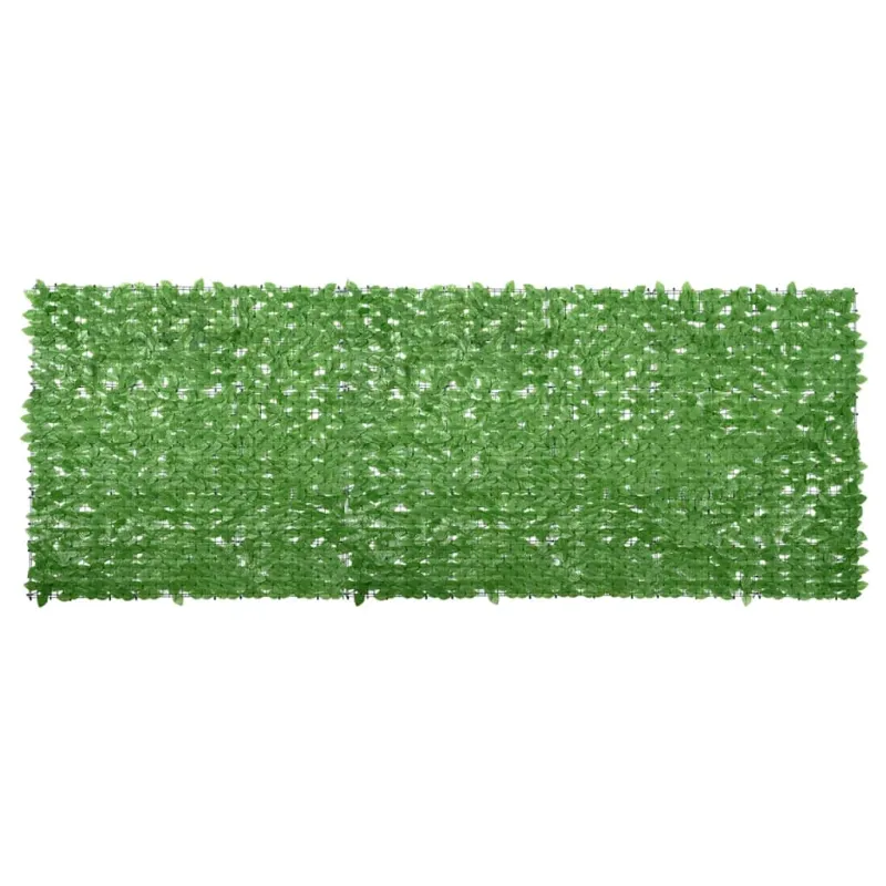 Balkono pertvara, 400x150cm, su žaliais lapais