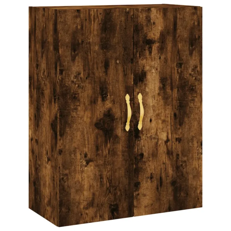 Komoda, dūminio ąžuolo spalvos, 69,5x34x180cm, apdirbta mediena