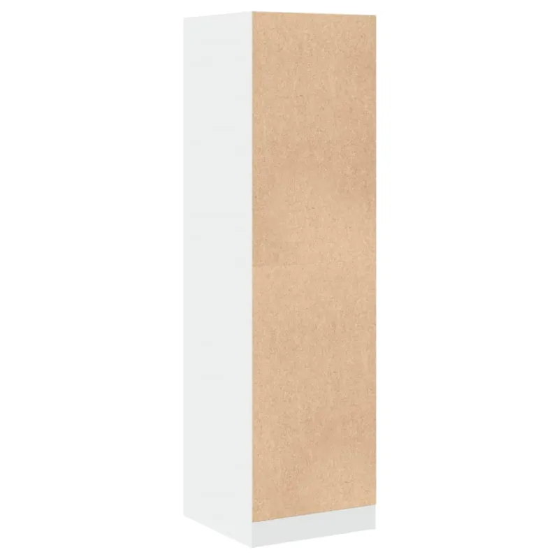 Vaistų spintelė, baltos spalvos, 40x41x144,5cm, mediena
