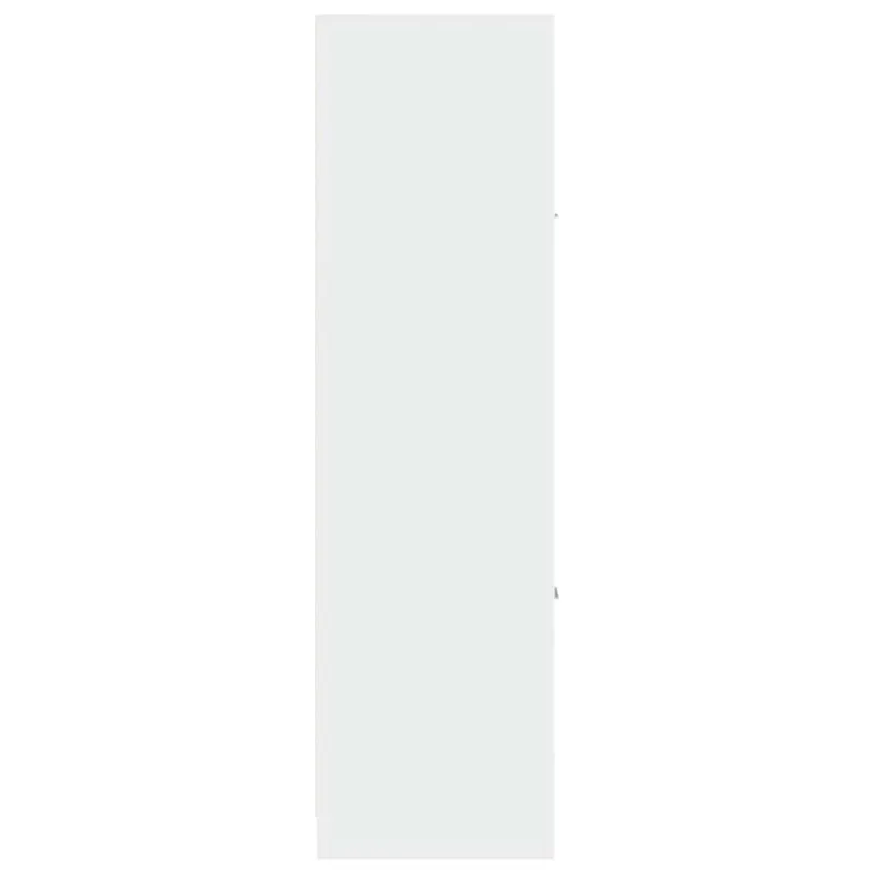 Vaistų spintelė, baltos spalvos, 40x41x144,5cm, mediena