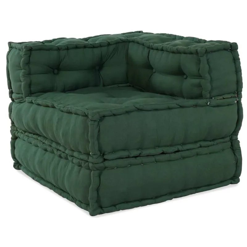 Modulinė sofa 3 pcs Žalia Audinys