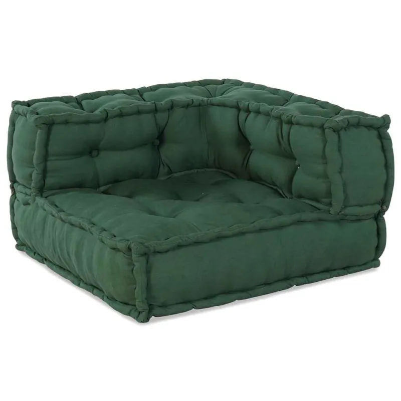 Modulinė sofa 4 pcs Žalia Audinys
