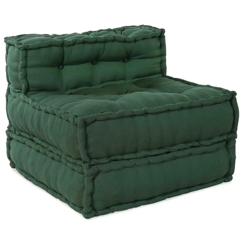 Modulinė sofa 4 pcs Žalia Audinys