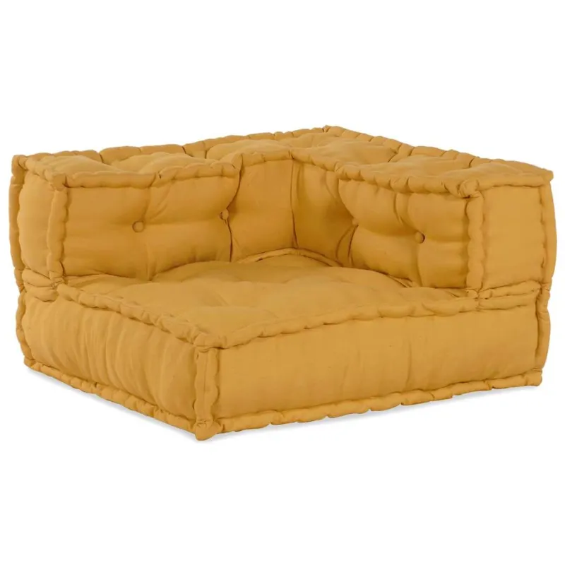 Modulinė sofa 3 pcs Geltona Audinys