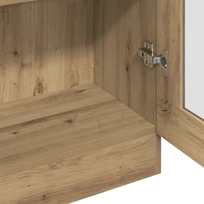 Highboard Artisan ąžuolas 82,5x30,5x185 cm inžinerinė mediena