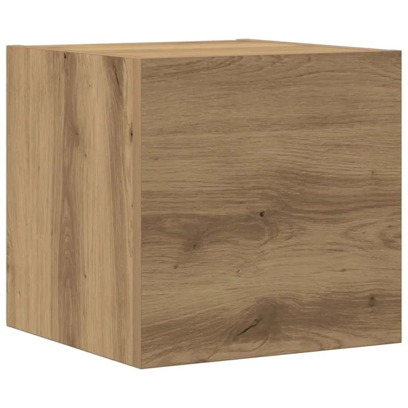 5 dalių sieninis televizoriaus spintelės komplektas Artisan Oak