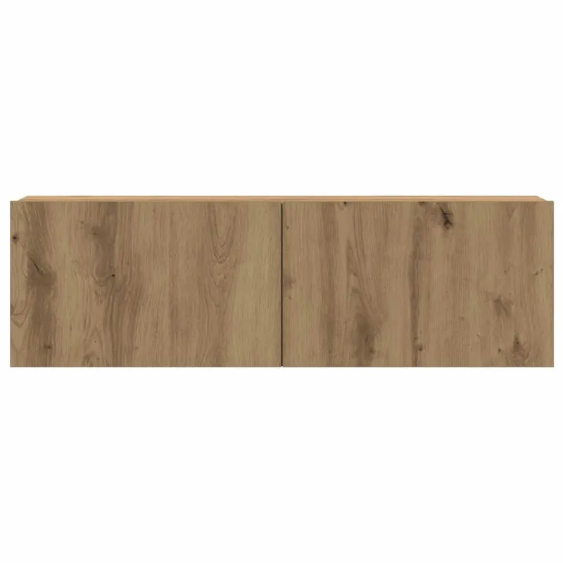 5 dalių sieninis televizoriaus spintelės komplektas Artisan Oak