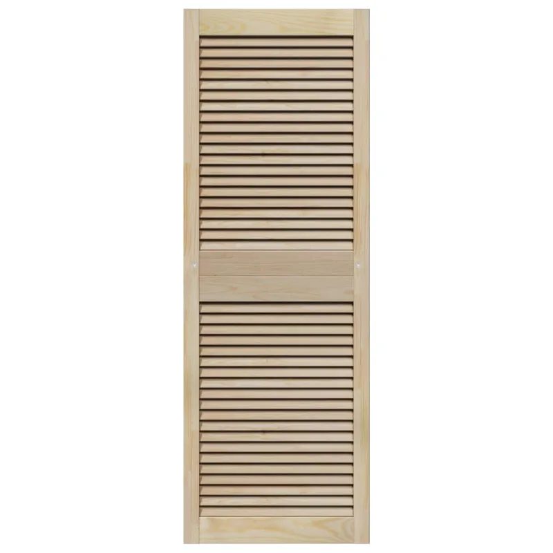 Spintelės durys su durimis 4 pcs Natūrali 49,5 x 2,1 x 140,5 cm