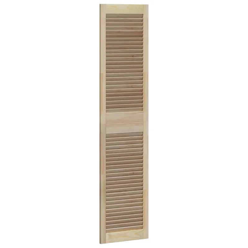 Spintelės durys su durimis 4 pcs Natūrali 170 x 2,1 x 39,5 cm