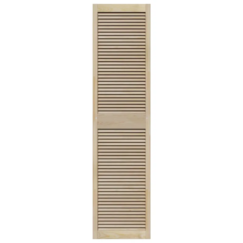 Spintelės durys su durimis 4 pcs Natūrali 201 x 2,1 x 49,5 cm