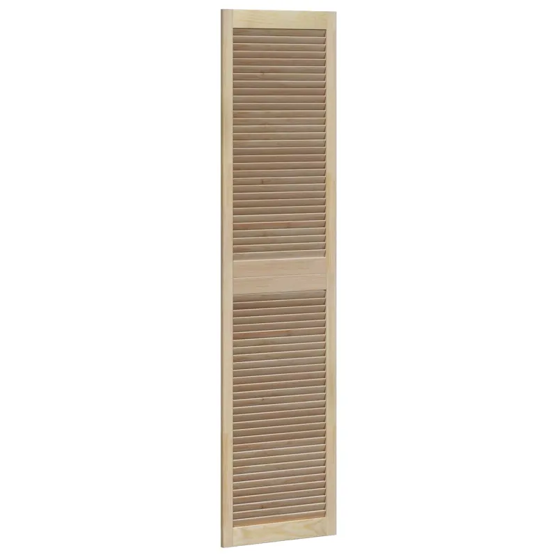 Spintelės durys su durimis 4 pcs Natūrali 201 x 2,1 x 49,5 cm