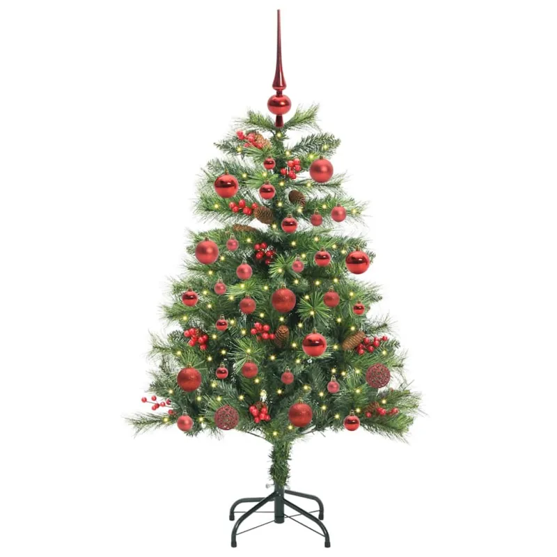 Dirbtinė Kalėdų eglutė Žalia 150 cm PVC ir metalas