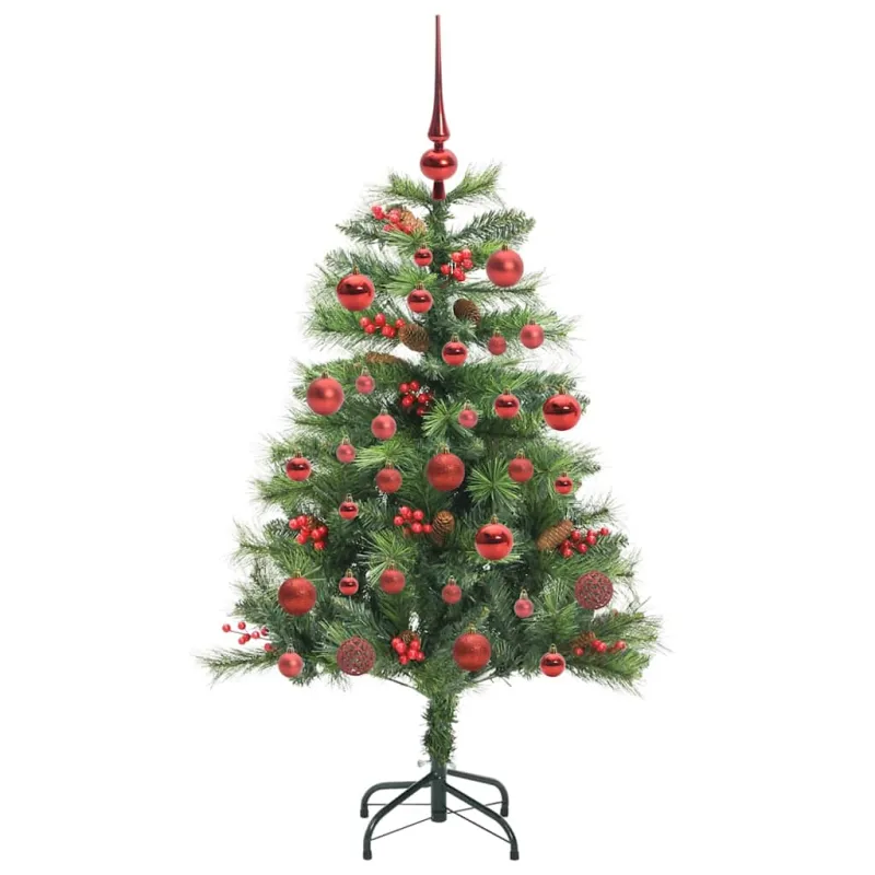 Dirbtinė Kalėdų eglutė Žalia 150 cm PVC ir metalas